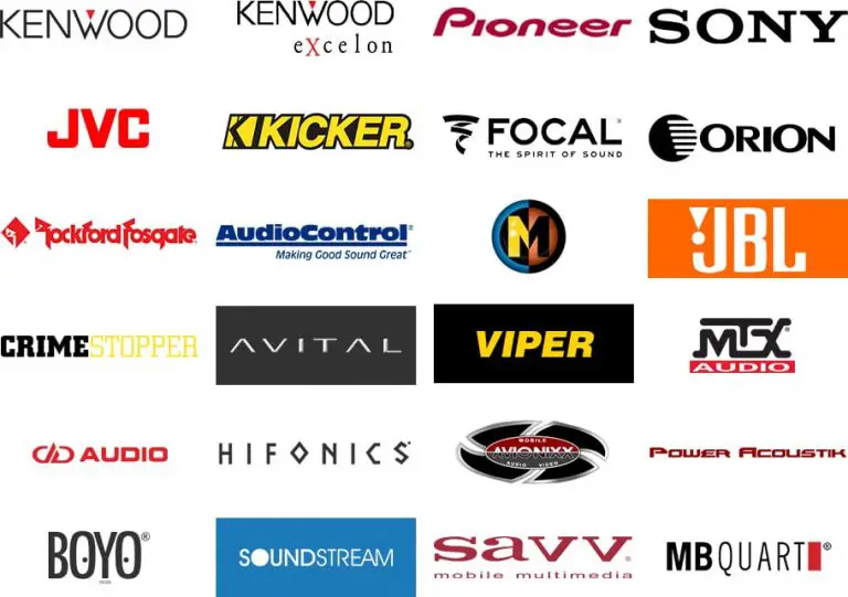 Best Car Stereo Brands [Full List]