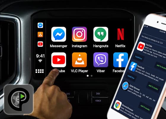 Use WheelPal to stream Netflix on CarPlay